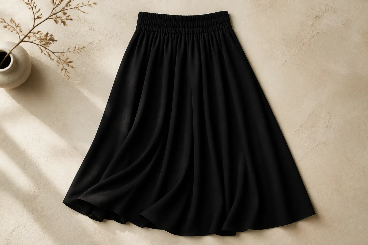 A-Line Midi Skirt Studio