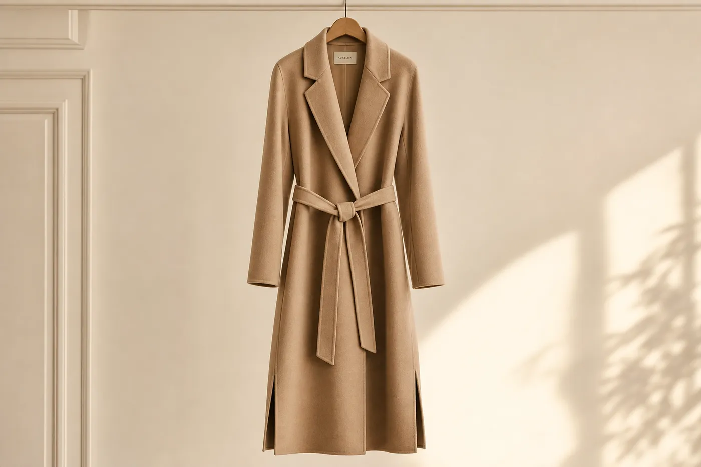 Belted Long Coat Studio